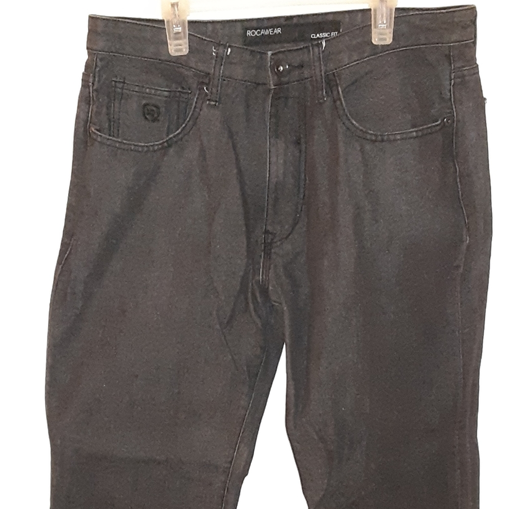 Men's Faded Black Rocawear Jeans Size34